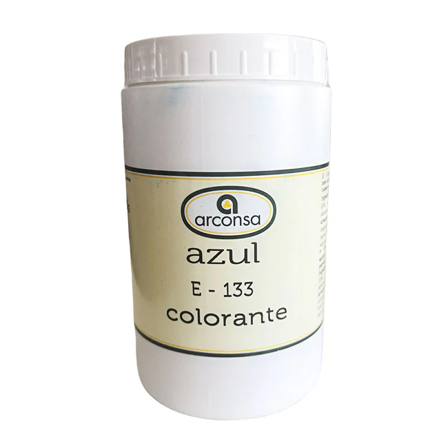 Colorante en Polvo Azul E-133 en 750g