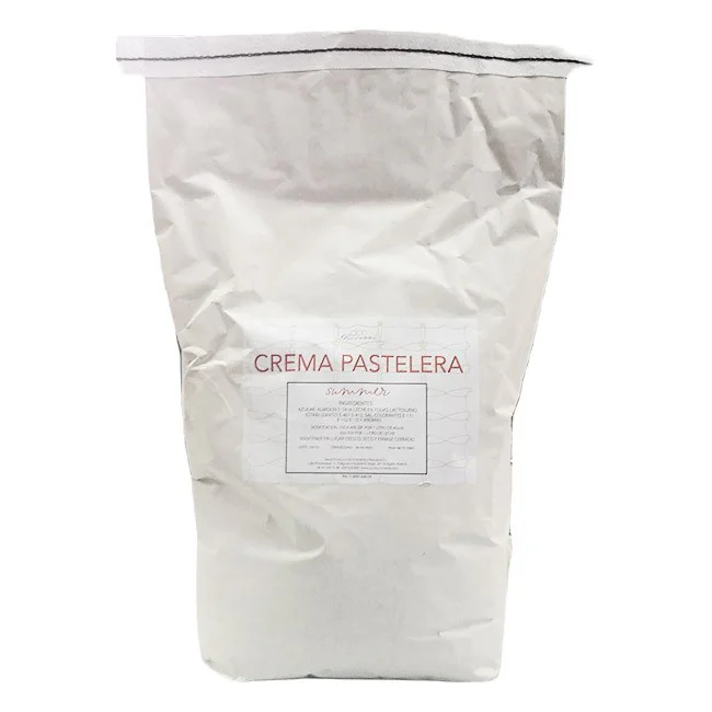 Saco de crema pastelera en polvo en 10Kg
