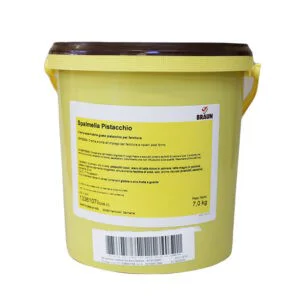 Cubo de Crema de pistacho para bollería en 7Kg
