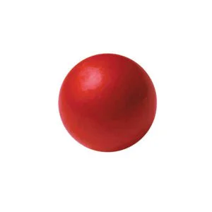 Bola Roja de Chocolate Blanco 40uds
