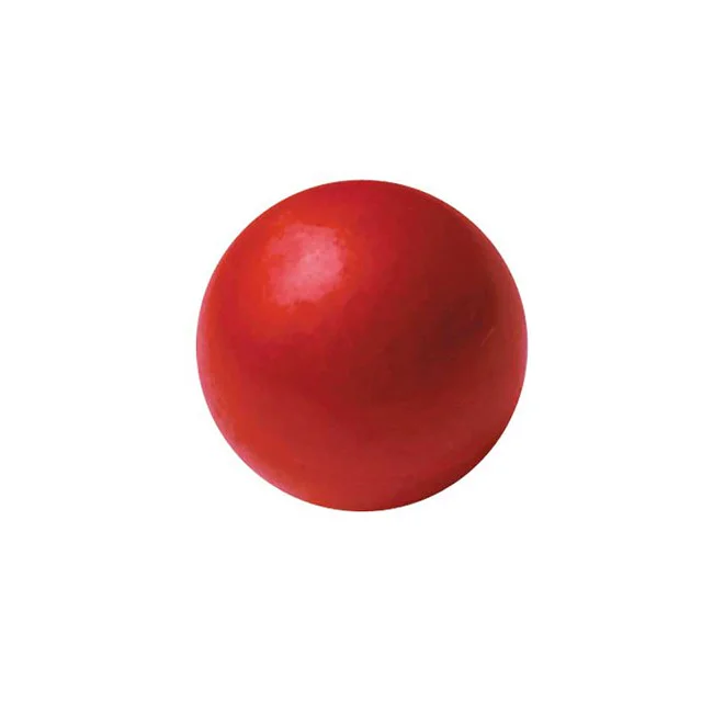 Bola Roja de Chocolate Blanco 40uds