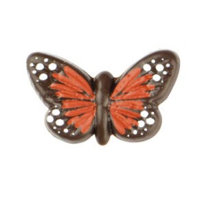 Mariposa Mini Roja de Chocolate Negro 90uds