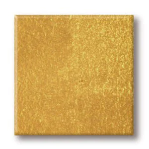 Cuadrado Dorado de Chocolate Blanco 450uds