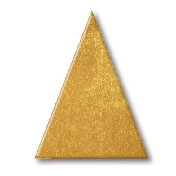 Triángulo Dorado de Chocolate Negro 350uds