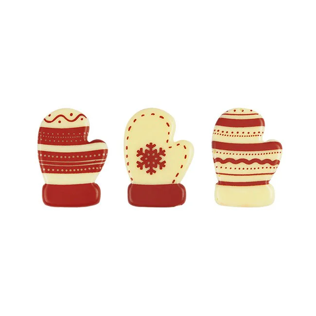 Surtido Guantes Navideños Chocolate Blanco 96uds