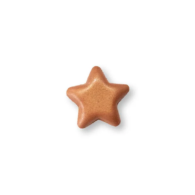 Mini Estrella Dorada Chocolate Blanco 480uds