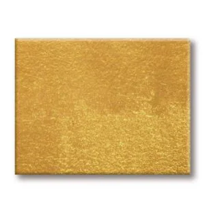 Rectángulo Dorado de Chocolate Negro 350uds