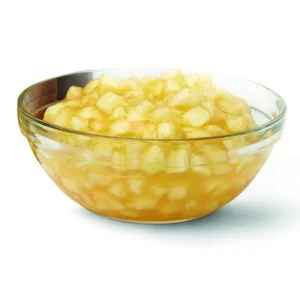 Relleno de manzana en trozos 70%