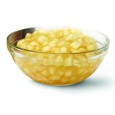 Relleno de manzana en trozos 70%