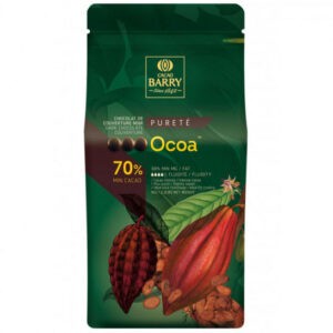 Cobertura Negra Ocoa 70% en 1Kg