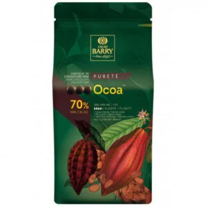 Cobertura Negra Ocoa 70% en 1Kg
