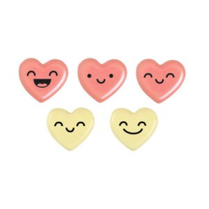 Mini Corazón Feliz de Chocolate 270uds
