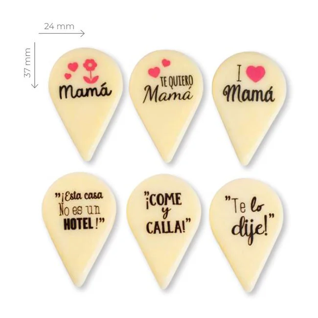 Mensajes Mamí Chocolate Blanco 135uds - Imagen 2
