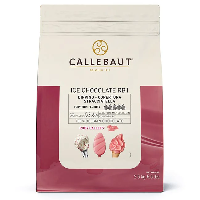 Chocolate Ice Ruby en bolsa de 2,5Kg
