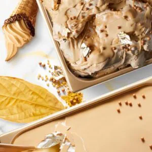 Cobertura chocolate Ice Gold en bolsa de 2,5Kg