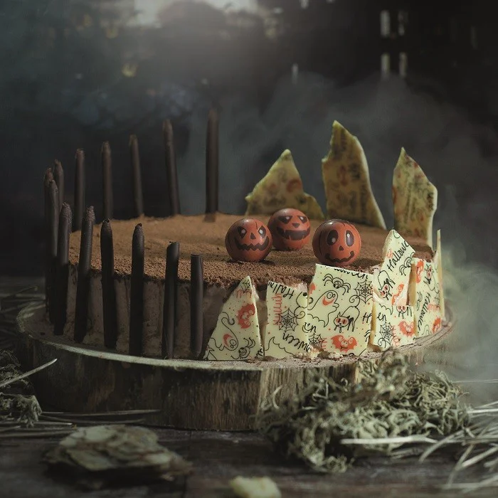 Bolas Halloween de Chocolate Blanco 40uds - Imagen 2