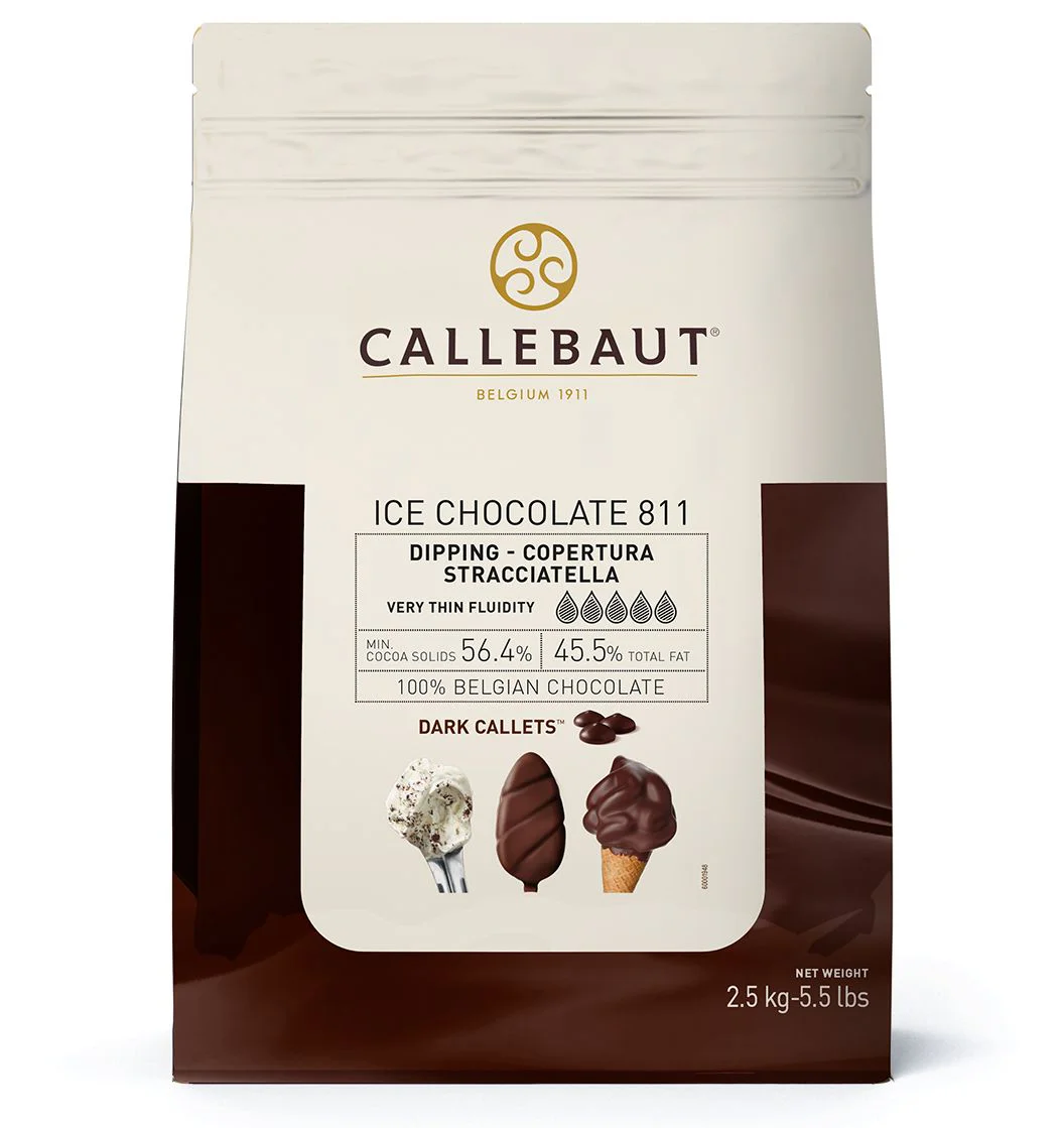 Chocolate Ice Negro en bolsa de 2,5Kg