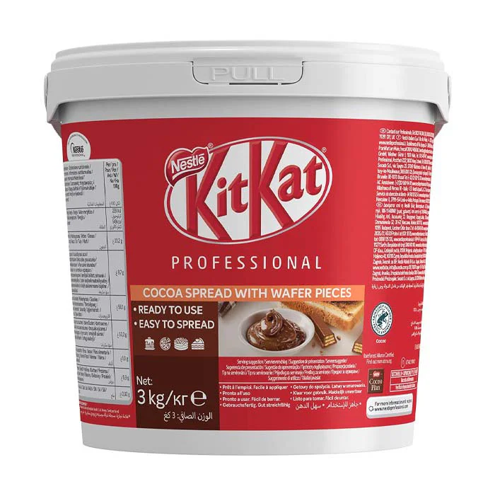 Crema Kit Kat en bote 3Kg del fabricante Netlé