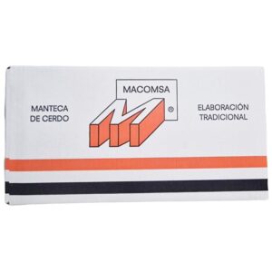Manteca de cerdo pura fundida en caja de 10Kg