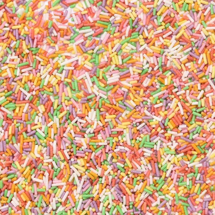 Fideos de Colores de Azúcar 1Kg - Imagen 2