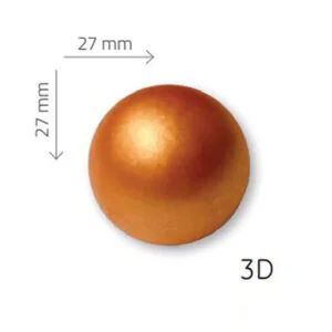 Bola Ámbar Chocolate Blanco 40uds