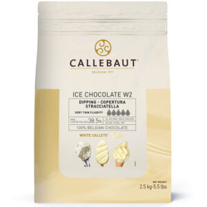Cobertura Chocolate Ice Blanca en bolsa de 2,5Kg