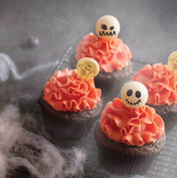 Bolas Terror de Chocolate Blanco 40uds - Imagen 2