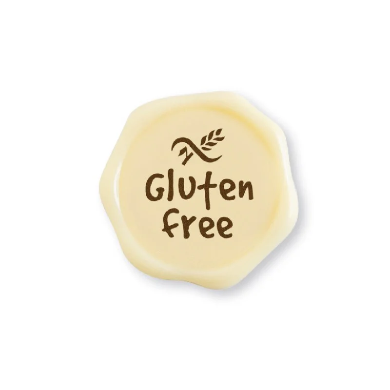 Cartel "Gluten Free" Chocolate Blanco 96uds