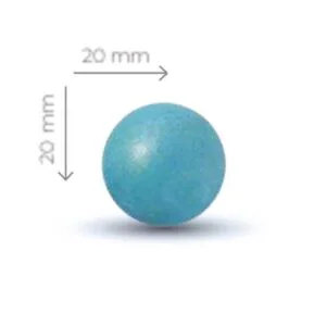 Mini Bola Azul de Chocolate 66uds