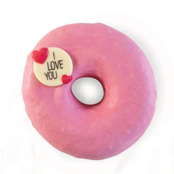 Doble Cartel "I Love You" Chocolate Blanco 135uds - Imagen 3
