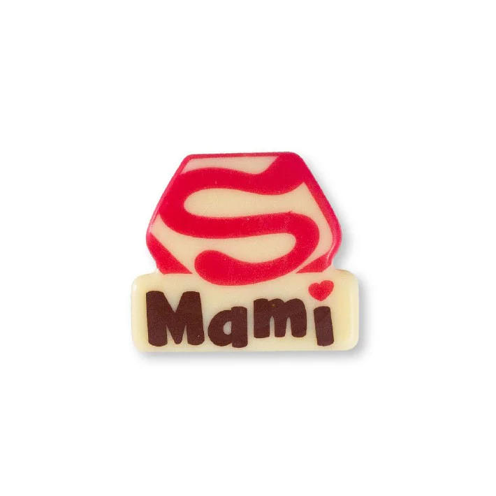 Cartel "Super Mami" Chocolate Blanco 84uds