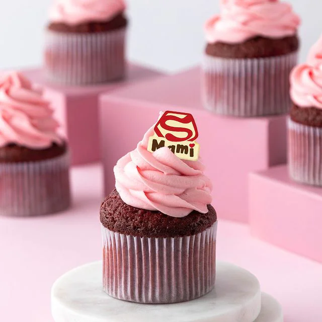 Cartel "Super Mami" Chocolate Blanco 84uds - Imagen 2