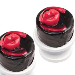 Labios de Beso Chocolate Blanco 135uds