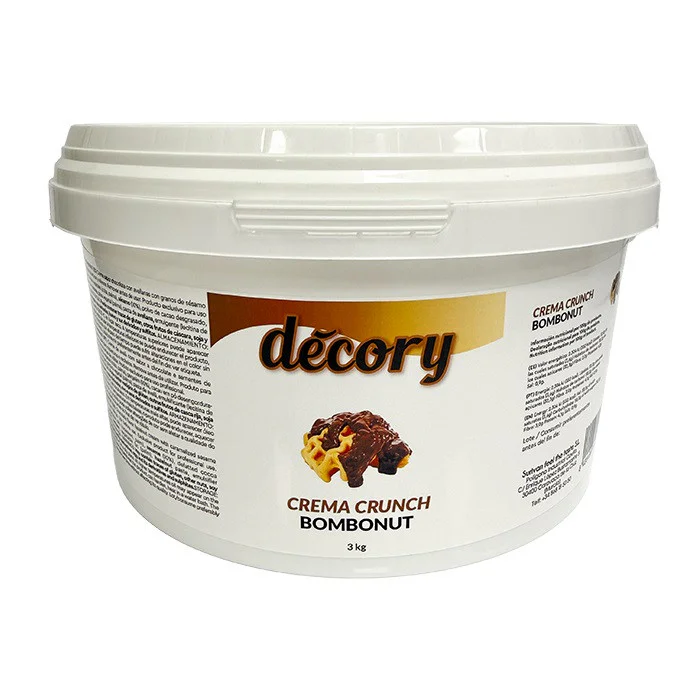 Crema Chocolate Negro y Sésamo 3Kg