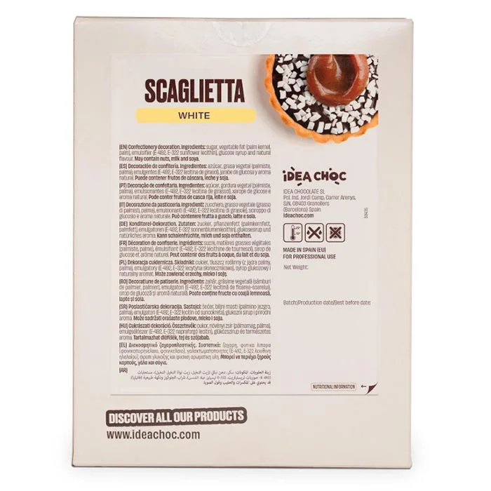 Escamas Chocolate Blanco 1Kg